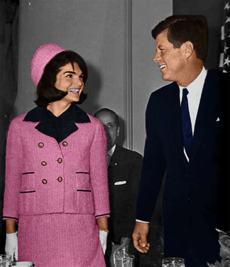 jackie kennedy chanel suit|jackie kennedy's dress after assassination.